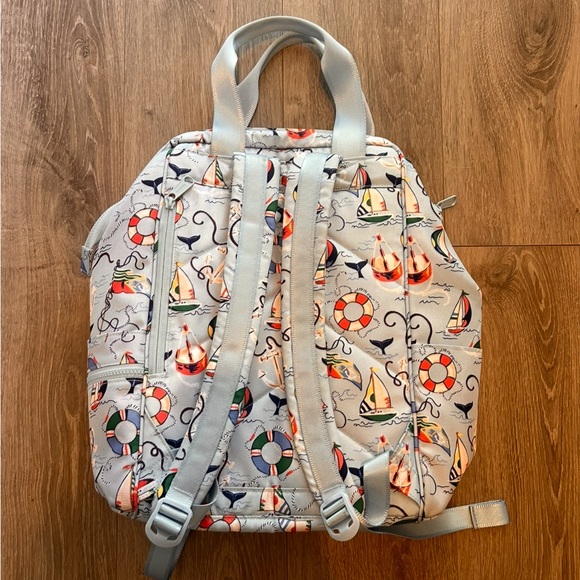 Vera Bradley Nautical Blue Insulated Backpack - Picture 2 of 3